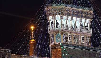 ليلة عيد المبعث النبوي الشريف في الحرم الطاهر للإمام علي بن موسى الرضا (ع) في مشهد