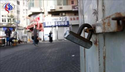 اعتصاب در کرانه باختری برای همبستگی با اسیران +عکس