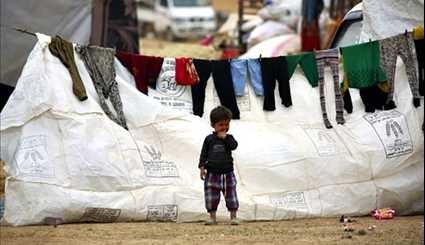 Displaced Syrians Linger at Temporary Camps Due to ISIL & US Attacks on Raqqa