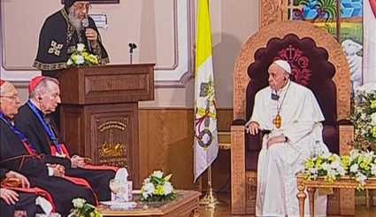 Pope visits Egypt