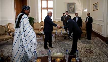Zarif meets with South Asian, African ambs.