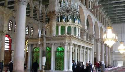 الجامع الأموي في العاصمة السورية دمشق .. شاهد بالصور