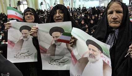 Iranian Presidential Hopeful Raisi Continues Campaign Trail in Hamedan