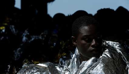 Migrant rescue on the Mediterranean