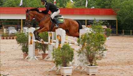 Iran Horse Jumping Cup held in Karaj
