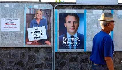 دور دوم انتخابات 2017 ریاست جمهوری فرانسه | تصاویر