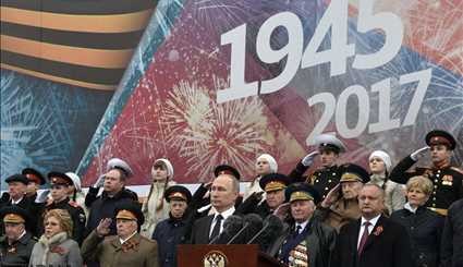 گرامیداشت سالگرد پیروزی در جنگ دوم جهانی در مسکو | تصاویر