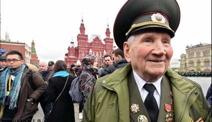 گرامیداشت سالگرد پیروزی در جنگ دوم جهانی در مسکو | تصاویر