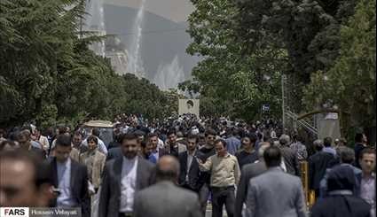 بالصور.. فعاليات المعرض الدولي للنفط والغاز في طهران