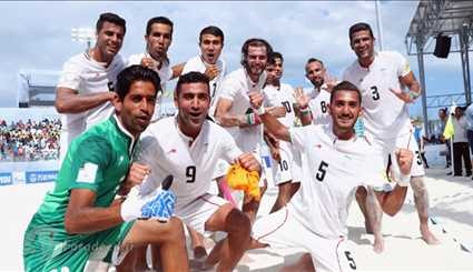 تاریخ‌سازی فوتبال ساحلی ایران