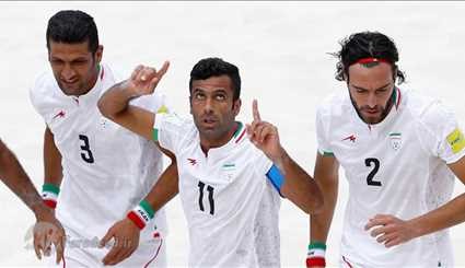 تاریخ‌سازی فوتبال ساحلی ایران