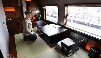 بالصور .. اليابان تطلق قطارها 