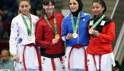 بالصور .. أربع ميداليات لايران بكاراتيه دورة التضامن الاسلامي 2017