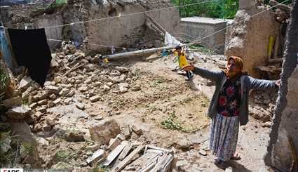 امدادرسانی به روستاهای زلزله زده خراسان شمالی