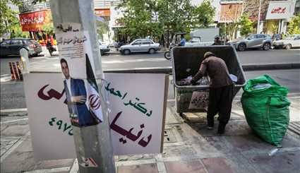 تبلیغات انتخابات در سطح شهر تهران | تصاویر