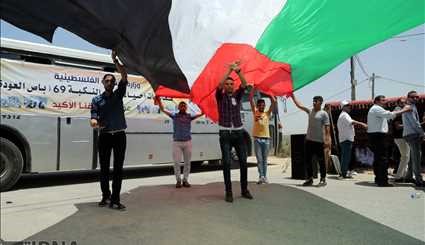 تظاهرات روز نکبت در فلسطین‎ | تصاویر