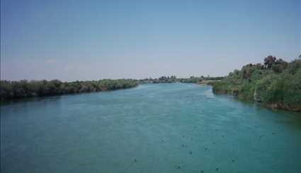 نهر دجلة من مدينة الموصل العراقية .. شاهد بالصور