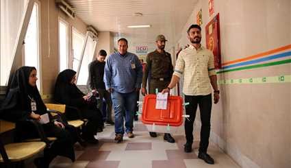 Presidential election across Iran