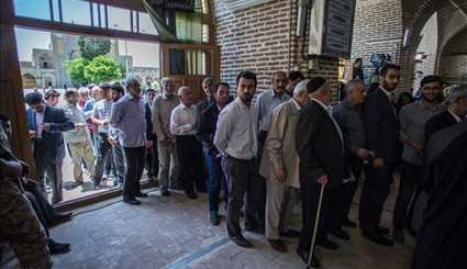 Presidential election across Iran