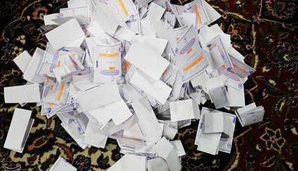 بدء عملية فرز الأصوات للانتخابات الرئاسية في همدان / صور