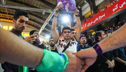 شادی هواداران حسن روحانی در تبریز | تصاویر
