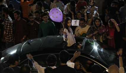 Rouhani reelection celebrated in Tehran - 2