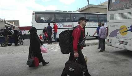 Tens of Gunmen, Family Members Leave Homs for Northern, Northwestern Syria