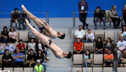 Double diving competition Games Muslim countries in 2017 / Baku