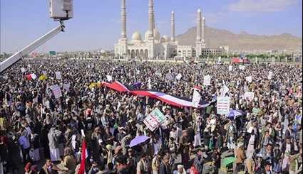 اليمن: آلاف المتظاهرين يدينون الولايات المتحدة