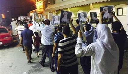 البحرينيون يواصلون الاحتجاج لدعم الشيخ عيسى قاسم