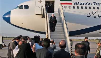 President traveled to Mashhad / Pictures