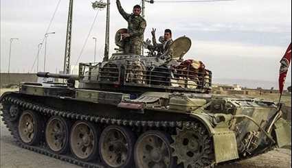 قوات الحشد الشعبي العراقية تحرر القيروان من داعش