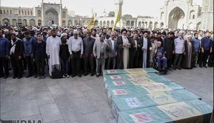 Funeral six martyr in Qom