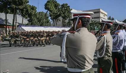 مراسم صبحگاه مشترک دژبان کل ارتش/ تصاویر