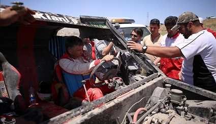 Intl. off-road competitions in Qazvin
