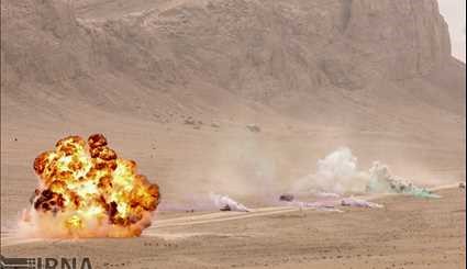 Army Ground Forces military drills in Isfahan