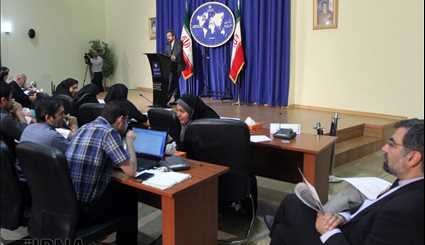 نشست خبری سخنگوی وزارت امور خارجه/ تصاویر