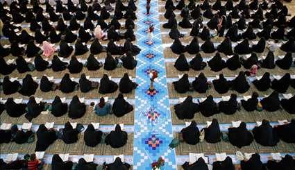 محفل انس با قرآن در حسینیه امام همدان | تصاویر
