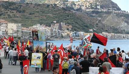 اعتراضات به نشست جی7 در ایتالیا | تصاویر