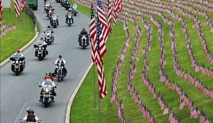 مراسم روز یادبود در آمریکا | تصاویر