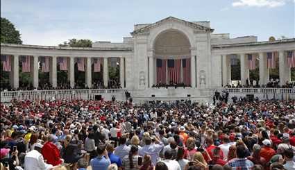 مراسم روز یادبود در آمریکا | تصاویر