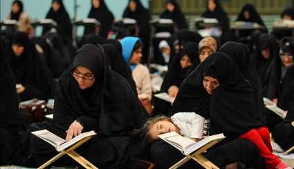Quran recitation sessions in Tabriz