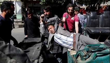 عکس‌هایی از انفجار تروریستی مهیب در کابل
