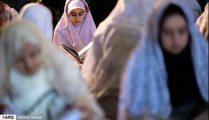 بالصور.. تلاوة القرآن الكريم في ليالي شهر رمضان المبارك في سنندج
