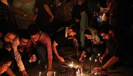 Iran: Vigil for Kabul Bomb Victims in Tehran, Mashhad