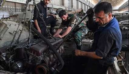 Damascus Inside Syrian Army's Tank Factory