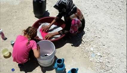 Daily Life of Syrians in Temporary Camp, Northern Syria