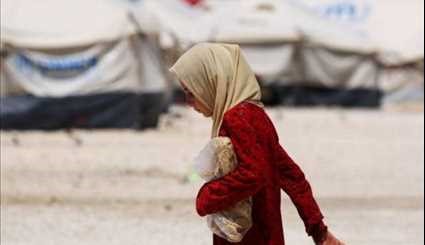Daily Life of Syrians in Temporary Camp, Northern Syria