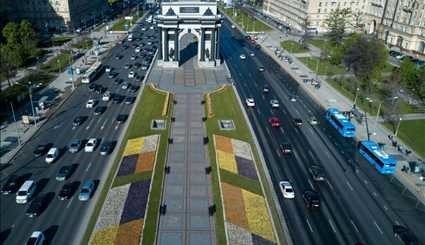 تصاویر هوایی از مسکو‎