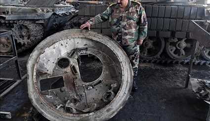 تعمیر ادوات جنگی در دمشق | تصاویر